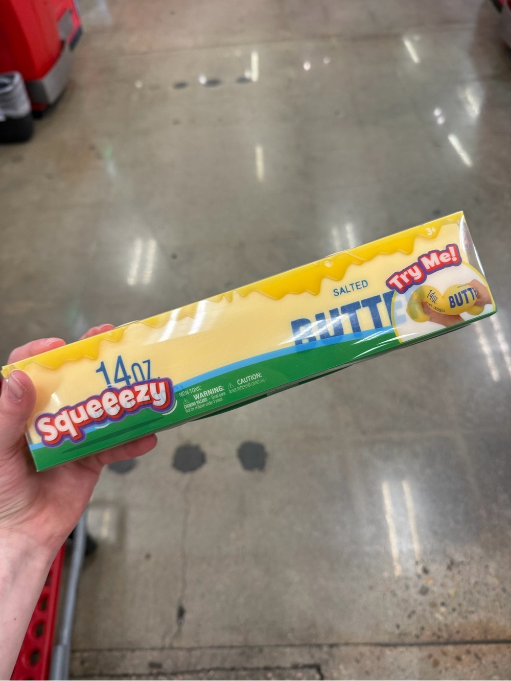 Target Squeezy Toy Butter Pack in Yellow and Green